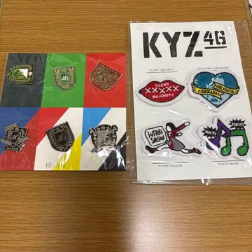 덤 포함! 케야키자카46 엠블럼 핀즈 & 와펜