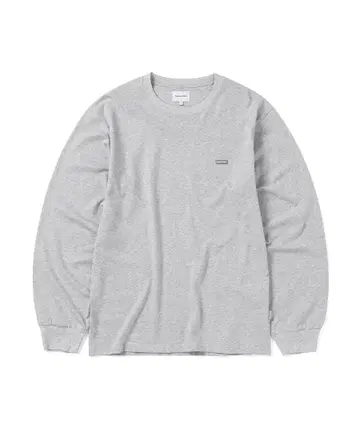 thisisneverthat 그레이 긴팔 T셔츠 TNTClassic