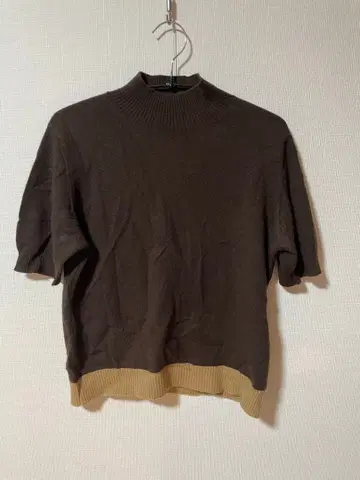 캐시미어 100% tricot CREE LUXUS 반팔 니트