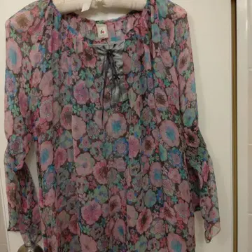 아쉬페프랑스io 실크 블라우스