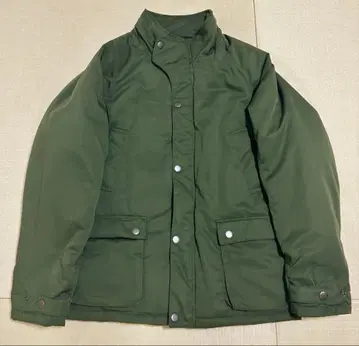 [ 새상품급 ] 젬블 Johnbull 다운 모즈 코트 밀리터리 L