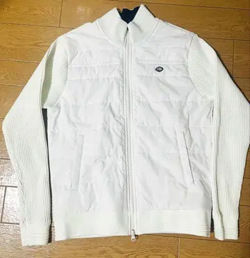 [ 새상품급 ] FIDRA 화이트 자켓 남성용 골프웨어 M 소매 리브