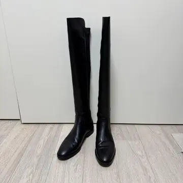 ZARA 니하이 플랫 부츠 빅 사이즈