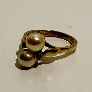 골드 펄 반지 13호