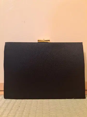 [일본제] 미사용 사만다 타바사 블랙 클러치백