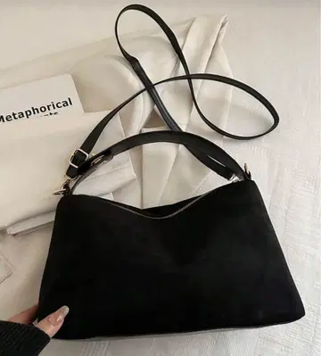 마지막 1개 ZARA 장르 해외 브랜드 블랙 심플 2way 숄더백