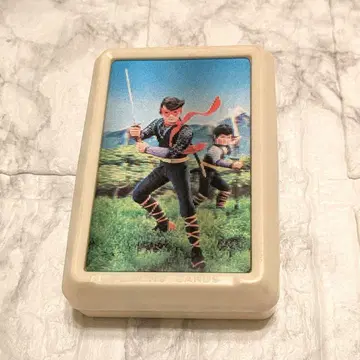 미사용 새상품 새상품급 카드놀이 가면의 닌자 아카카게 쇼와 레트로