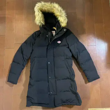 단톤 롱 기장 타서 다운 자켓 코트