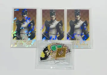 전국 BASARA 캡슐 복권 마츠나가 히사히데 세트