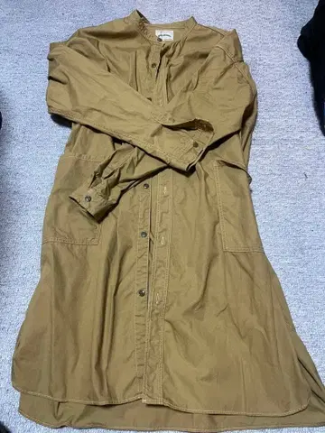 Spellbound 일본제 노카라 코튼 자켓 사이즈 3 브라운