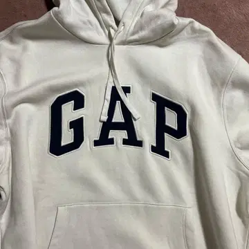 GAP 화이트 후드티 XL