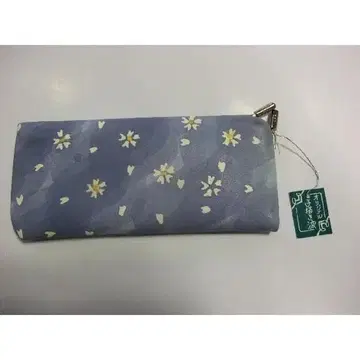 천연 가죽 수제 염색 벚꽃 안경 케이스 미사용품