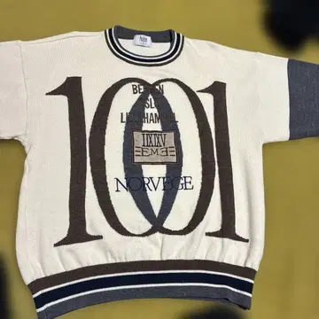 새상품급 Modigliani 그래픽 니트 스웨터 L vintage