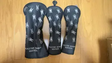 미사용 MASTER BUNNY EDITION 골프헤드커버 3개 세트