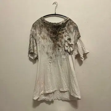 LES SIX 데미지 T셔츠 St.pourhomme 별주