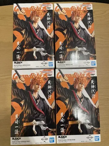 쿠로사키 이치고 Grandista BLEACH 4개 세트