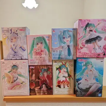 하츠네 미쿠 피규어 8개 세트