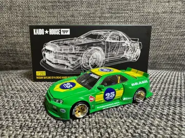 MINIGT KAIDO HOUSE 스카이라인 GT-R R34 Brazil