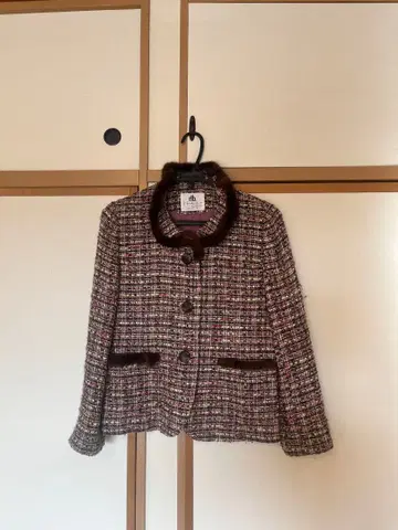 hb 긴자 하나비시 퍼 포함 자켓