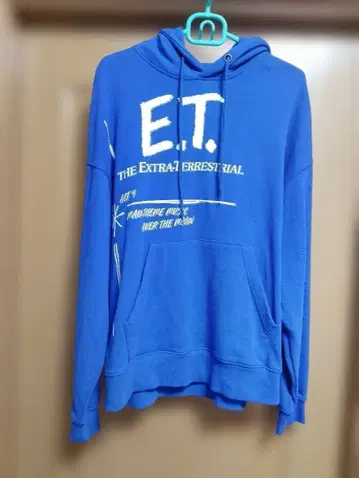 E.T. 후드 부착 후드티 ET 트레이닝복 ET 후드티