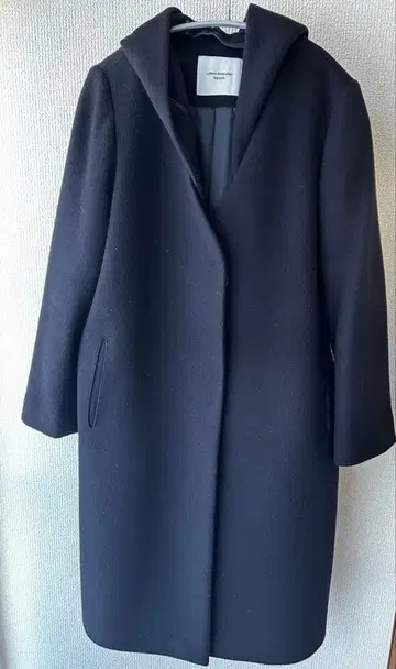 어반 리서치 도어스 노카라 코트 탈부착 후드 부착