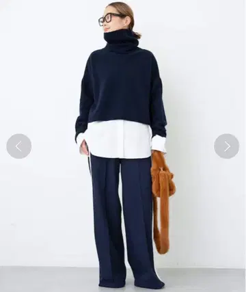 Deuxieme Classe 크롭 터틀넥 풀오버