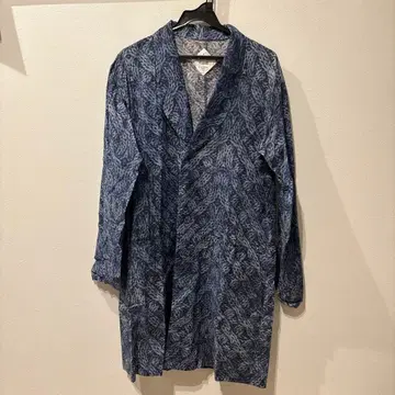 STORAMA 스트라마 니트 패턴 롱 셔츠 자켓