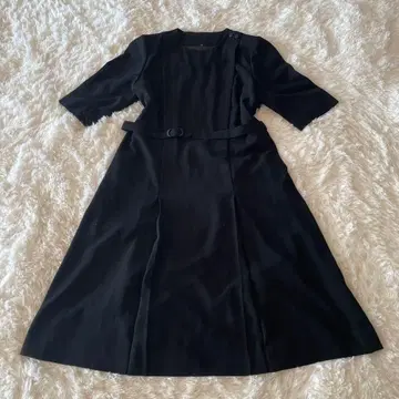 후타바 원피스 15호 빅 사이즈 블랙스 정장 예복 상복 반팔