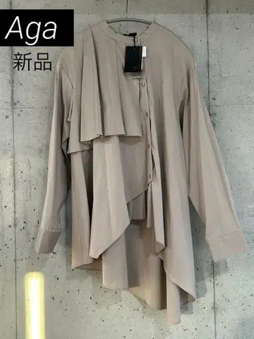 [ 새상품 ] 야마다야 Aga 아지메 컬러 긴팔 블라우스