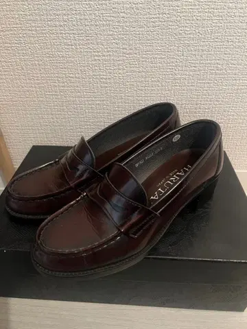 haruta 하루타 다크 브라운 로퍼 EEE 235cm