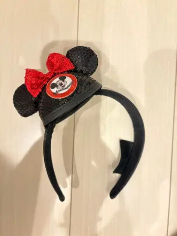 디즈니 미니 이어햄 머리띠