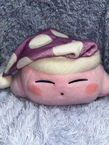 잠자는 커비 봉제 인형