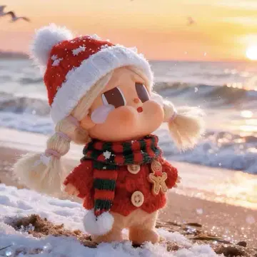 crybaby 옷 갈아입기 크리스마스 의류 세트