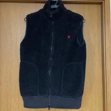 블랙 플리스 집업 베스트