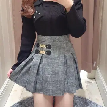 새상품급 evelyn 비트체크 SK 블랙