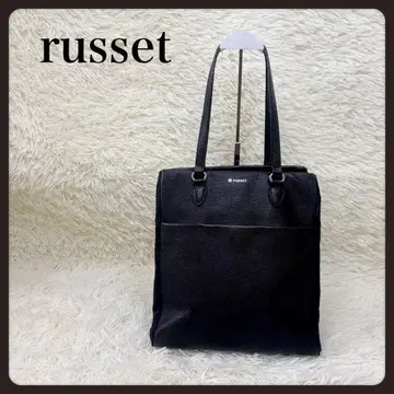 [세일 중] russet 러셋 토트백 A4 PC 가죽 블랙