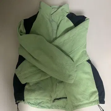 L.L.Bean 플리스 자켓 라이트 그린 리버서블 레어