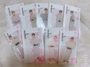 스노우맨 아크릴 스탠드 9개 세트