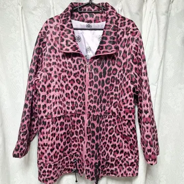 최종 가격 인하 빈티지 핑크 레오파드 무늬 페이즐리