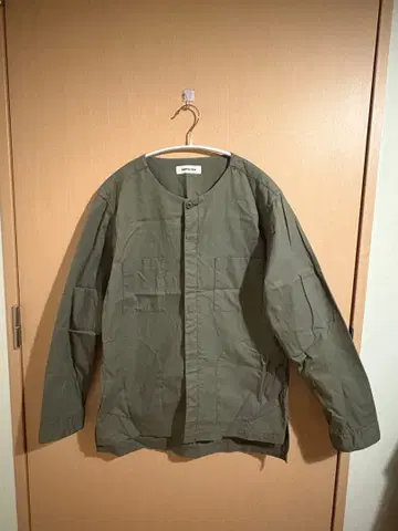 monkey time 노카라 자켓 올리브