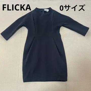 FLICKA 프리카 코쿤 원피스 네이비 S 사이즈