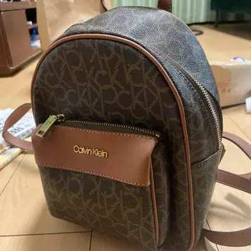 [ 새상품급 ] Calvin Klein 로고 백팩