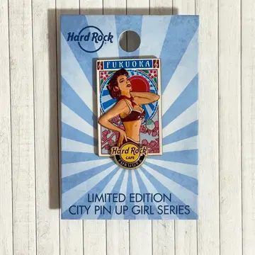Hard Rock Cafe CITY PIN UP GIRL SERIES