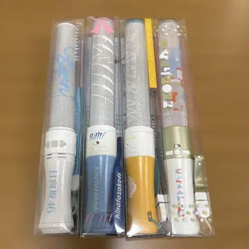 점등 확인 완료 히나타자카46 응원봉 묶음 판매