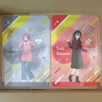최애 여행 니지가사키 클리어 파일 세츠나 & 리나 2종 세트