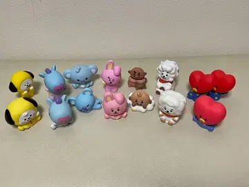BT21 프렌즈 프렌즈2 소프트 비닐 컴플리트 세트
