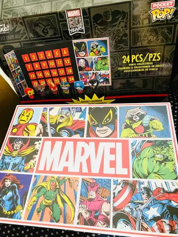 마블 팝 팬코 어드벤트 달력 피규어