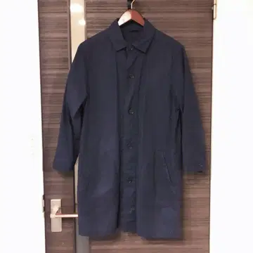 ships jet blue 네이비 스텐카라 코트 S