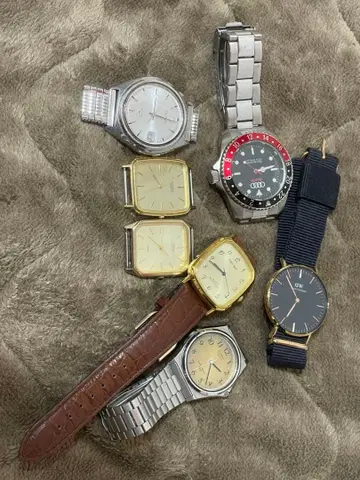 아날로그 시계 세트 다양한 디자인