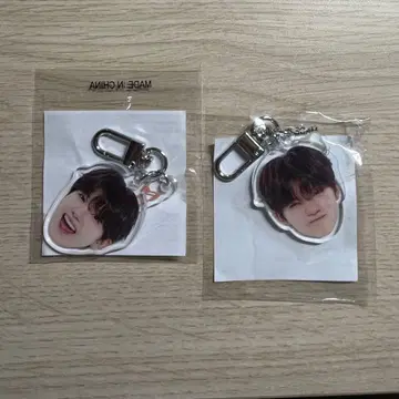 treasure 캡슐 토이 준규 얼굴 아크릴 키링 화남